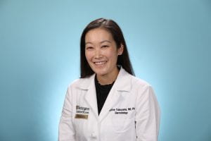 Dr. Christine Yokoyama, Instructor of Dermatology, received the Dermatology Foundation 2023 Dermatologist Investigator Research Fellowship Award for Regulation of Epidermal Homeostasis by Centrosomal Proteins.